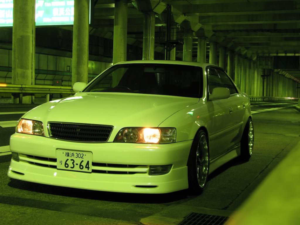 Toyota Chaser 100 Р·РµР»С‘РЅС‹Р№